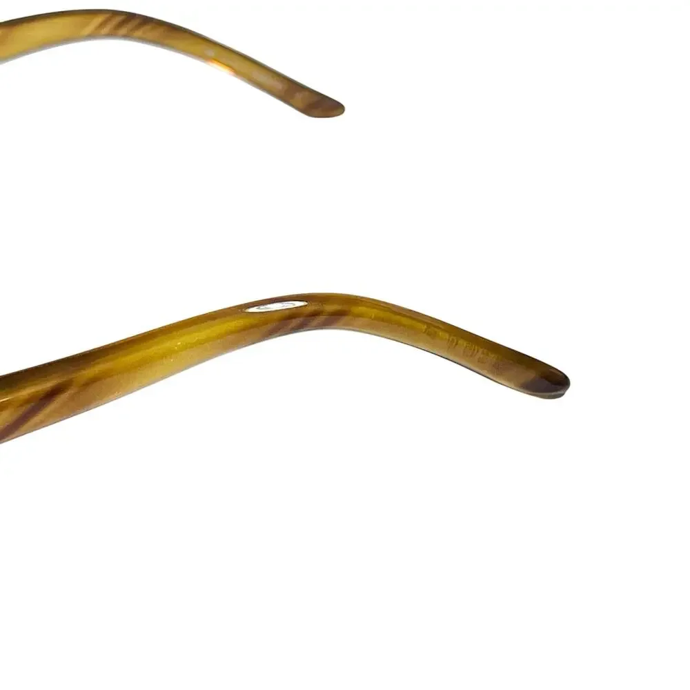 Gucci Translucent Brown Havanna Eyeglasses Frames (#1439) 51-15 125 Italy
